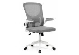 Офисное кресло Konfi dark gray / white (60x66x102)