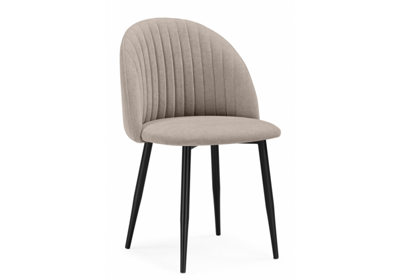 Стул на металлокаркасе Дарлин marseille 16 / черный (54x54x83). 