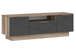 ТВ-тумбы Диамо ТБ 04 софт графит / дуб каньон (140x40,2x46,4)
